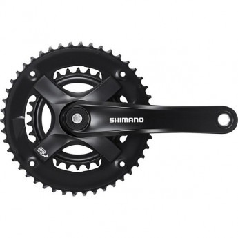 Система SHIMANO TY501, 175 мм, для 2X7/8 скоростей, квадрат, 46/30 Система SHIMANO TY501, 175 мм, для 2X7/8 скоростей, квадрат, 46/30